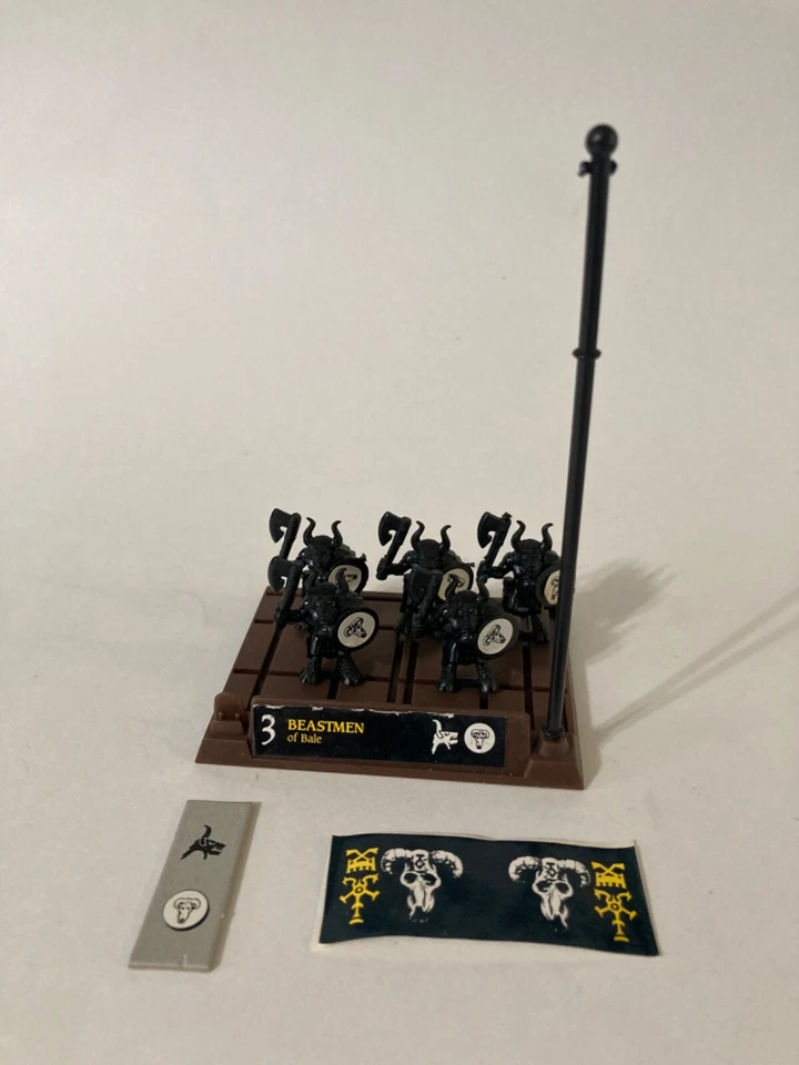 Battle Masters Beastmen of Bale board game pieces, MB 1992 - Image 1 of 4