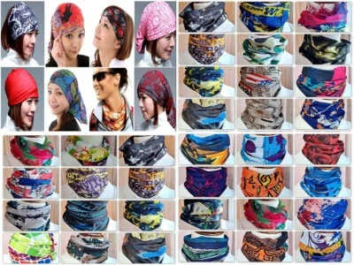 Lo último 1 pieza Venta Multifuncional Sin Costuras Diadema Multi Bufanda Foto 1 de 4