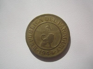 1944 PARAGUAY 50 CENTIMOS - Picture 1 of 2