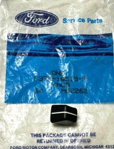 Genuine Ford HVAC Heater Control Knob NOS F37Z-18519-A - Picture 1 of 2