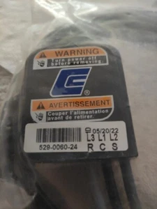 *NEW* COPELAND 529-0060-24 COMPRESSOR POWER CABLE w/MOLDED PLUG - Picture 1 of 2