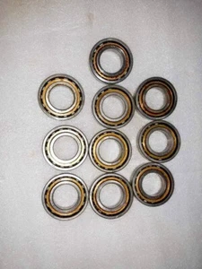 (QTY 10) 7005 High Speed Angular Contact Spindle Ball Bearing USED 25x47x12MM 10 - Picture 1 of 9