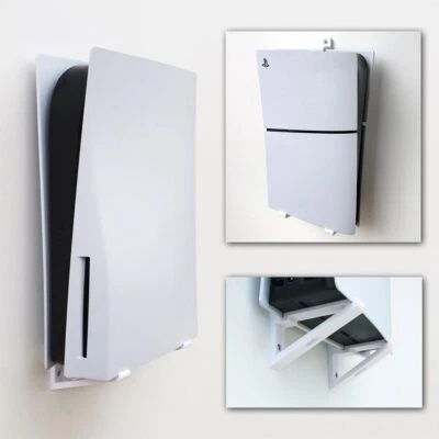 Playstation 5/PS5 Disk, Digital, Slim Disk und Digital Wandhalterung Wall Mount