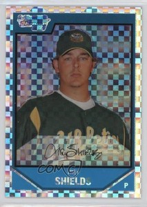 2007 Bowman Chrome Prospects X-Fractor /275 Trey Shields #BC26