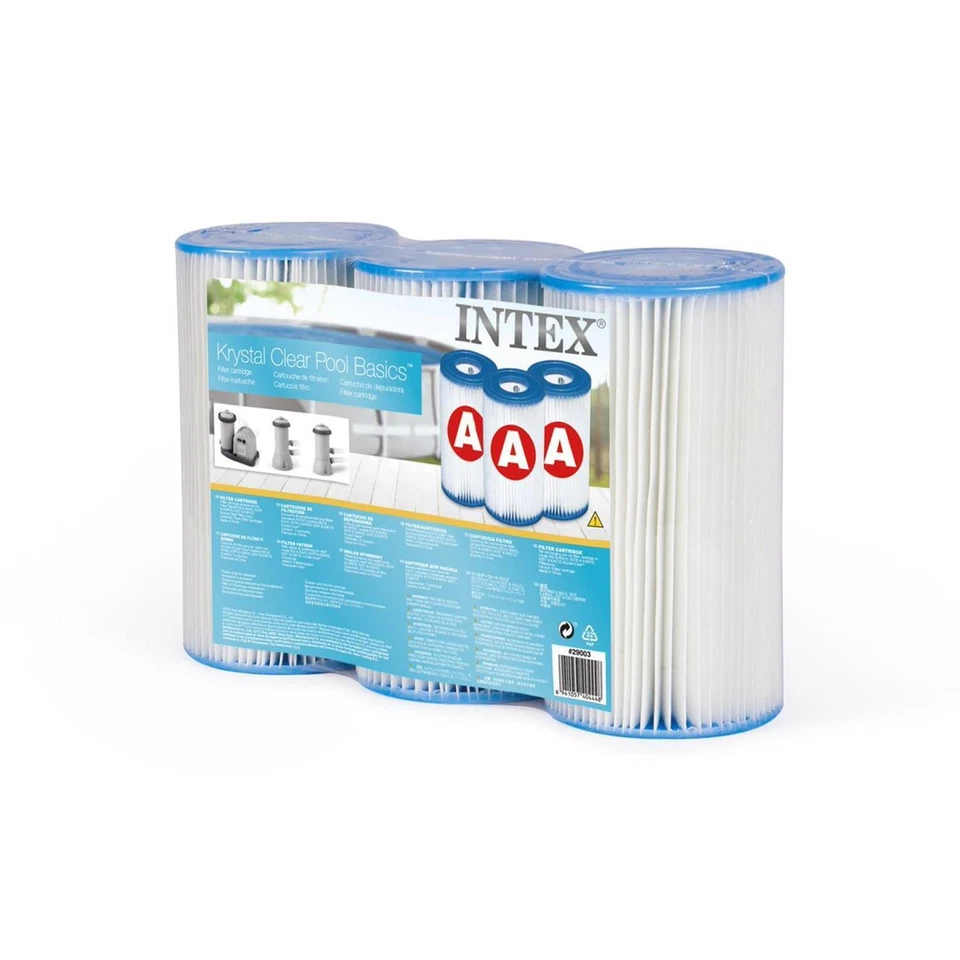 Intex Filterkartusche Typ A 3er Pack (29003) (DK-fach - Bild 1 von 1