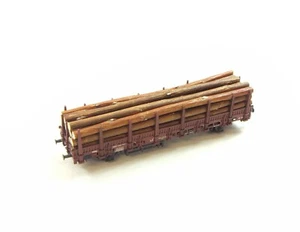 Holzstämme 7, 1-teilig für Märklin u. Trix Rungenwagen 46089, 46190, 46362, usw. - Bild 1 von 1