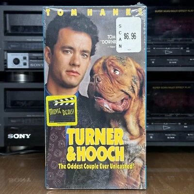 Turner & Hooch (1989) (VHS) Factory Sealed Touchstone Home Video Tom Hank - Image 1 of 4