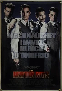THE NEWTON BOYS DS ROLLED ORIGINAL ONE SHEET MOVIE POSTER ETHAN HAWKE (1998) - Picture 1 of 1