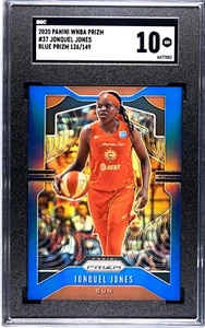 2020 Panini Prizm WNBA #37 Jonquel Jones Blue Prizm /149 SGC 10 Gem Mint - Picture 1 of 2