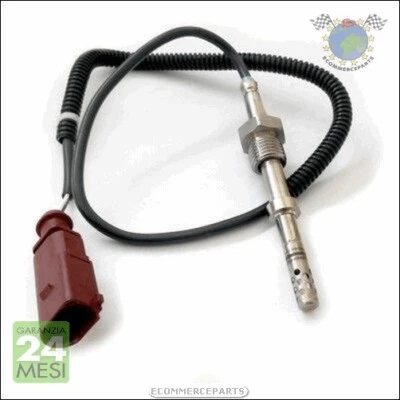 Sensore Temperatura Gas Scarico Meat Per Vw Transporter Multivan #Gk - Immagine 1 di 3