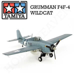 Kit Modelo Tamiya 1/48 Grumman F4F-4 Wildcat Envío Rápido 61034 - Imagen 1 de 8