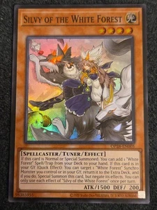 Yugioh - Silvy of the White Forest - OP28-DE005 - Super Rare - Unlimited NM - Bild 1 von 1