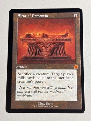 Altar of Dementia - The Brothers’ War: Retro Frame Artifacts - MTG LP - Image 1 of 2