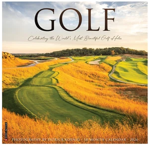 Golf : 2026 12 X 12 Wall Calendar by Willow Creek Press (2025, Calendar) - Picture 1 of 3