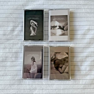 Taylor Swift The Tortured Poets Department 4 Cassette Bundle UK New Sealed - Picture 1 of 3