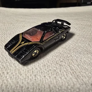 Oldtimer Tomica Lamborghini Countach LP500S Nr. F30 1/61 Black Gold Stripes 1978 - Bild 1 von 5