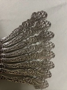 Set of 8 Gorham Sterling Versailles Spoons - Picture 1 of 24