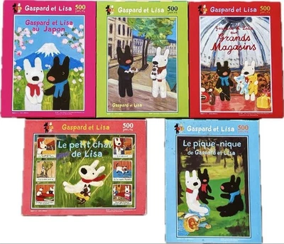 Lisa and Gaspard 500 pieces 5 piece set - Image 1 of 3