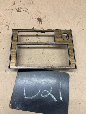 1978 81 82 83 1987 ELCAMINO EL CAMINO MALIBU TABLERO BISEL MADERA ROTA GRANO RADIO Foto 1 de 4