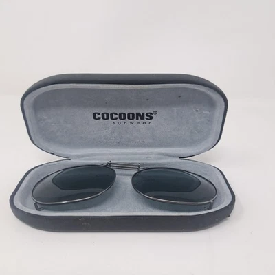 Cocoons Mini Delgado Negro Polarizado Fotocromático Fitover Gafas de Sol Prendas para el Sol Estuche Foto 1 de 4