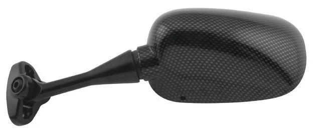 Сменное левое зеркало BikeMaster из углеродного волокна подходит для Honda CBR 600/RVT1000R - Изображение 1 из 1
