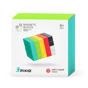 PIXIO100 Blocchi Magnetici in 6 Colori App Gratuita - Foto 1 di 10