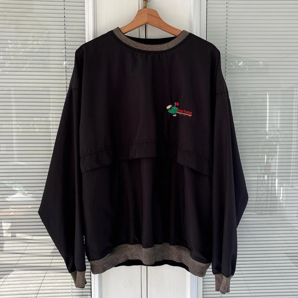 Jersey cortavientos golf bordado vintage años 90 Foto 1 de 4