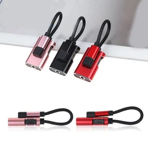 Type C to 3.5mm Sound Charging Converter Double Port Design for Music Playback - Picture 1 of 12