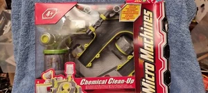 MICRO MACHINES HASBRO CHEMICAL CLEAN UP ORIGINAL UNOPENED BOX - Picture 1 of 8