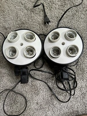 Pair Set Of Two Photo LimoStudio Lamp 4 in 1 SLH3 - Image 1 of 4