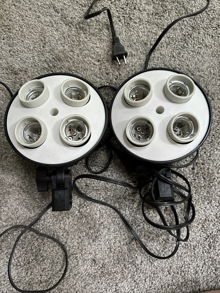 Pair Set Of Two Photo LimoStudio Lamp 4 in 1 SLH3 - Image 1 of 4