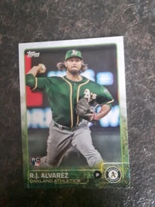 2015 Topps Updated Series Rookie R.J Alvarez RC Card# US261 - Picture 1 of 2