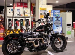 Custom Exhaust Fit For Harley Davidson Sportster 1200 Type Shotgun Muffler - Picture 1 of 4