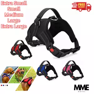 Dog Harness No Pull For Small Medium Large Dogs Anti Pull Strong And Adjustable - Picture 1 of 13