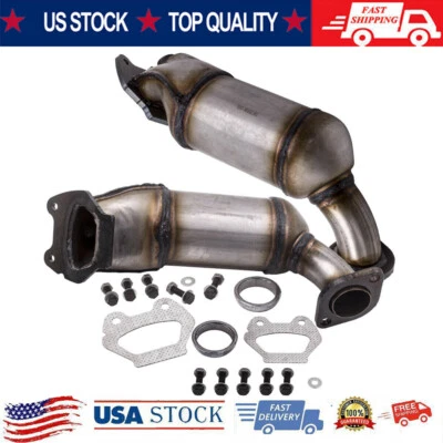 Front Left & Right Catalytic Converter Fits 2011-2016 Dodge Grand Caravan 3.6L Foto 1 de 4