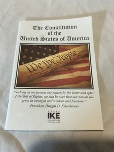 The Eisenhower Foundation The U.S. Constitution Pocket Size Booklet 32 Pages - Picture 1 of 3