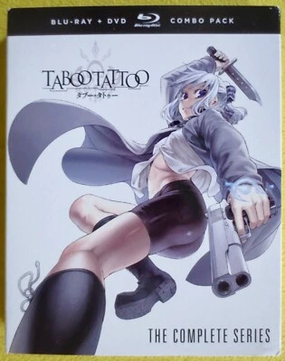 Taboo Tattoo Complete Series Blu-ray/DVD Combo Pack 2017 Funimation in shrink - Image 1 of 4