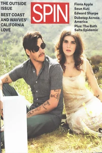 SPIN Magazine July/August 2012-Fiona Apple, "Afrobeat" Seun Kuti, Edward Sharpe - Picture 1 of 2