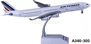(Rare)1:200 JC Wings XX2298 Air France Airbus A340-300 F-GLZU Aircraft Model - Picture 1 of 5