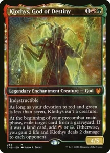 Magic The Gathering: KLOTHYS, GOD OF DESTINY (Showcase), Theros Beyond Death - Picture 1 of 1