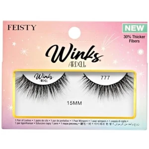 Ardell Winks 777 Lashes, Full Volume, 15mm Long, Fluffy Voluminous Look, Black - Picture 1 of 5