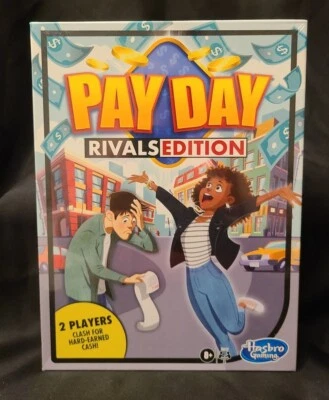 Hasbro Gaming PAY DAY! Rivals Edition 2 Players Ages 8+ NEW Sealed Board Game - Image 1 of 4