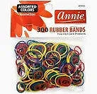 Bandas de goma Annie 300 ct colores y tamaños surtidos negras Foto 1 de 1