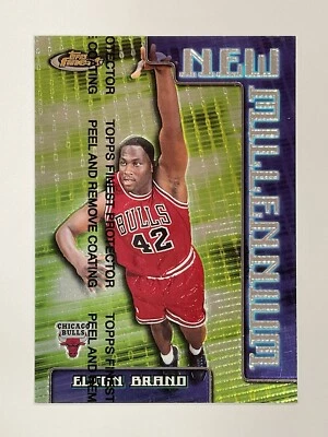 1999-00 Topps Finest - New Millennium #NM5 Elton Brand /1500 (RC) - Image 1 of 4