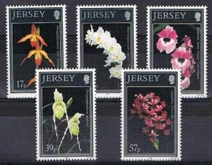 Jersey postfris 1993 MNH 607-611 - Bloemen / Flowers Orchids - Bild 1 von 1
