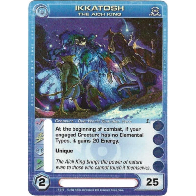 Chaotic IKKATOSH THE AICH KING Promo Card - Pick your energy - Image 1 of 3