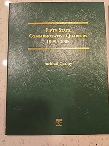 (52) State Quarter 1999-2008 Complete Fifty ( Commemorative ) Coin Set & Folder - Picture 1 of 8
