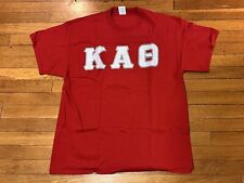 Kappa Alpha Theta Shirt Men's Extra Large Red VINTAGE