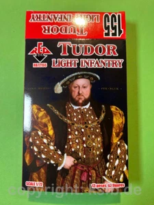 NEU 1:72 RedBox #155 spätes Mittelalter Tudor leichte Infanterie Soldaten Armee - Bild 1 von 4