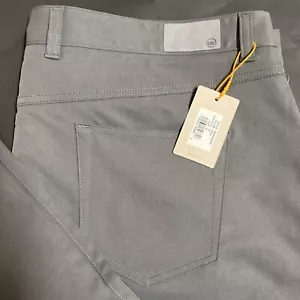 NEW Peter Millar W42 L32 EB66 Performance GOLF Five-Pocket Pant IRON Grey - Picture 1 of 19
